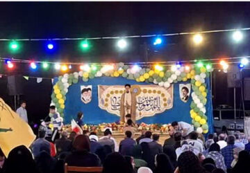 موکب‌های پذیرایی آباده در جشن علوی