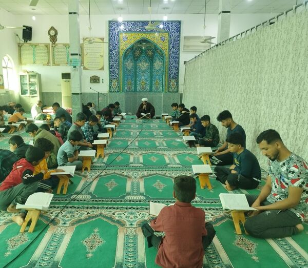 فعالیت گسترده دانش‌آموزان در ایام البیض