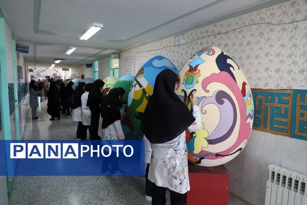 تخم‌مرغ‌های رنگی به پیشواز بهار رفتند