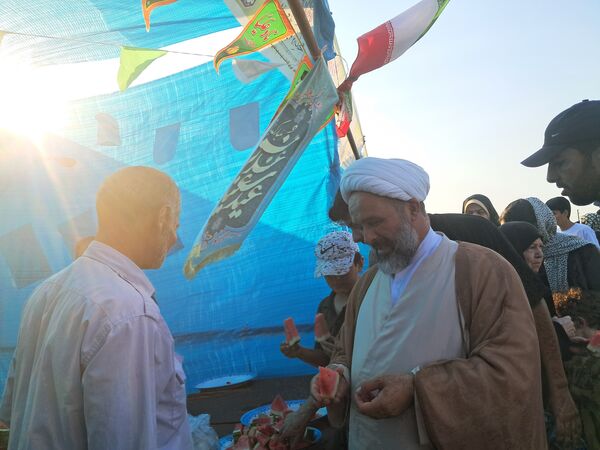مهمانی پدرانه به‌مناسبت عید غدیر در قائمشهر