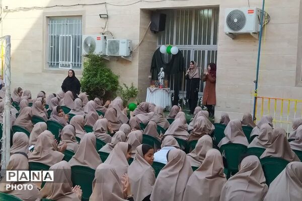 بزرگداشت حافظ در دبستان و دبیرستان رضوان نو شهرستان پیشوا