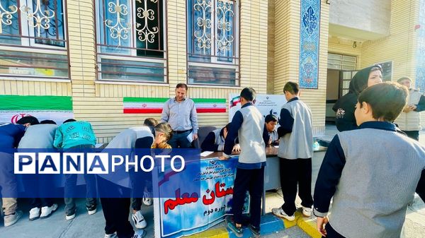 انتخابات شورای دانش‌آموزی دبستان معلم آشخانه 