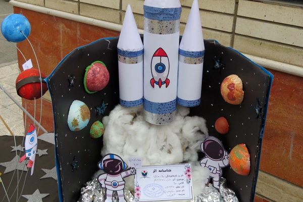 مراسم هفته پژوهش در دبیرستان بانو عفت آهنگری شهرری