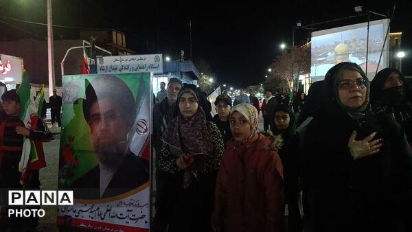 جلوه هایی از حضور باشکوه مردم آشخانه در راهپیمایی