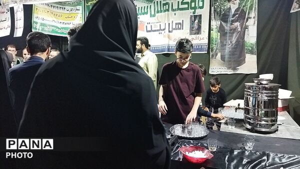موکب شهدای اوین در بلوار فضل نیشابور 