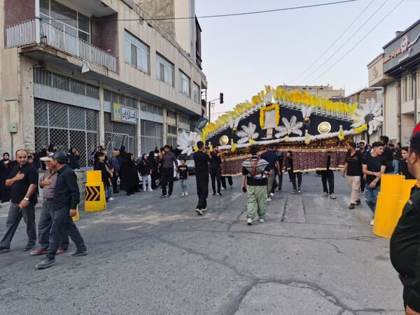مراسم تاسوعا حسینی در شهرستان فیروزکوه