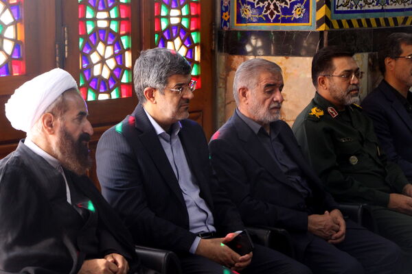 آیین بزرگداشت دانشمند نخبه هسته‌ای، دکتر شهید  مطلبی‌زاده در شهر یزد