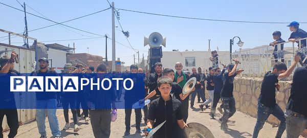 عزاداری ظهر عاشورا در روستای حسن آباد بلهر 