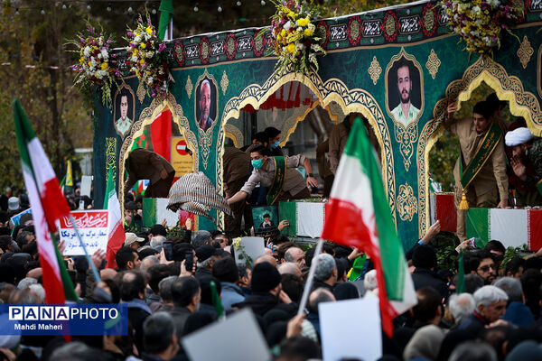 تشییع شهدای امنیت تهران - 3