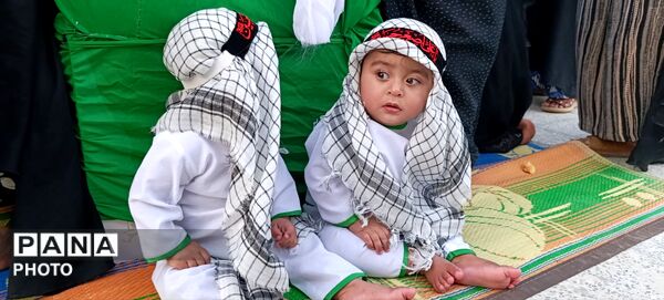 همایش شیرخوارگان حسینی در شهرستان میناب