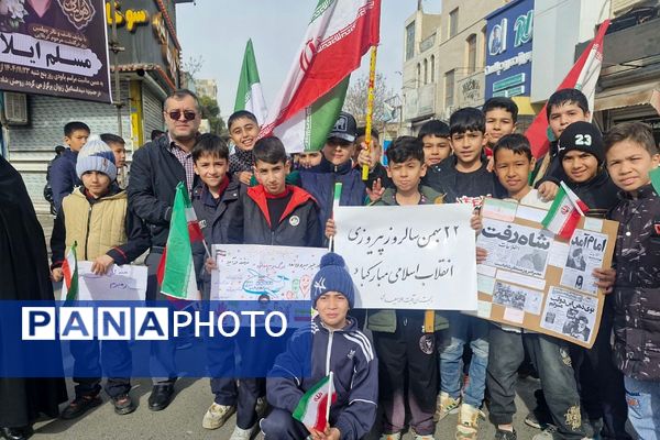 ۲۲ بهمن در فشافویه؛ تجلی شور انقلابی در میان نسل آینده‌ساز