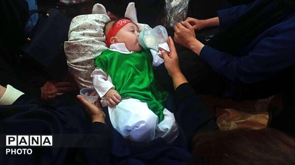 همایش بزرگ شیر خوارگان حسینی در تکیه ابوالفضلی نیشابور 