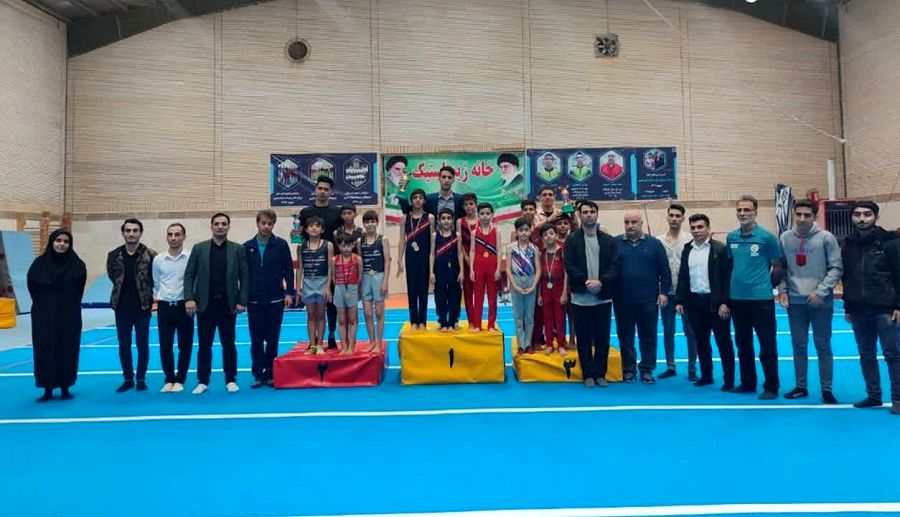معرفی برترین‌های دومین مرحله مسابقات لیگ ژیمناستیک پسران قم در سال ۱۴۰۲