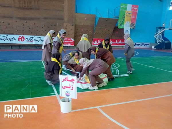 مانور انقلاب در شهرستان میناب