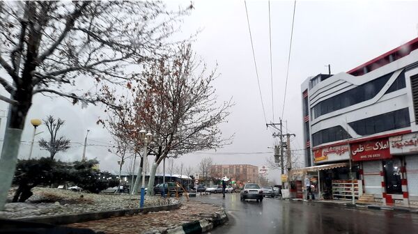 بارش نعمت‌های خداوند در آسمان مشهد