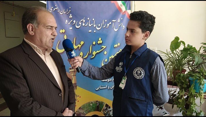 رقابت 74 دانش‌آموز با نیازهای ویژه در هفتمین جشنواره‌ مهارتی دانش‌آموزان