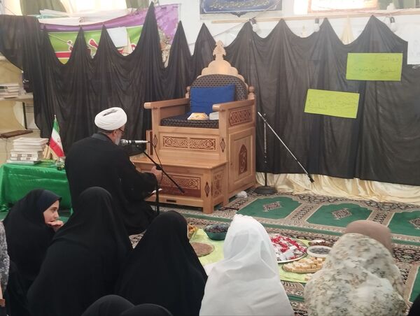 قرائت دعای ام داوود در اعتکاف شهرستان خلیل آباد 