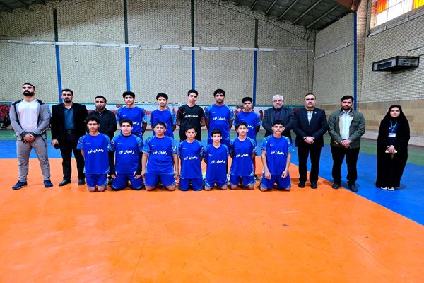 افتتاحیه جام اقتدار ایران با یاد ۳۴ شهید دانش آموز در عنبرآباد کلید خورد