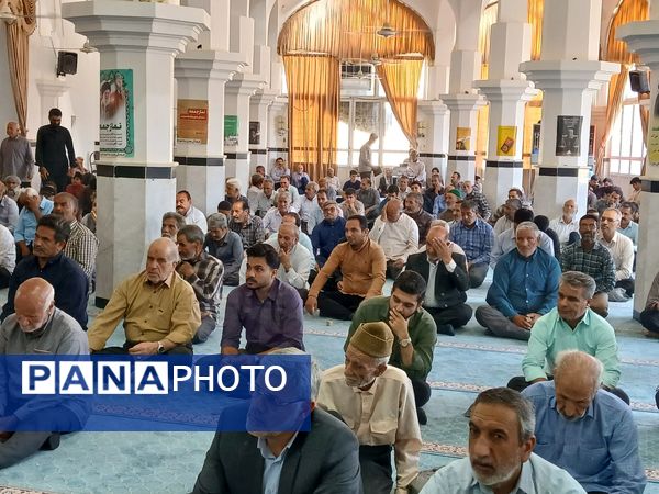 نماز عبادی سیاسی جمعه در شهرستان خلیل‌آباد