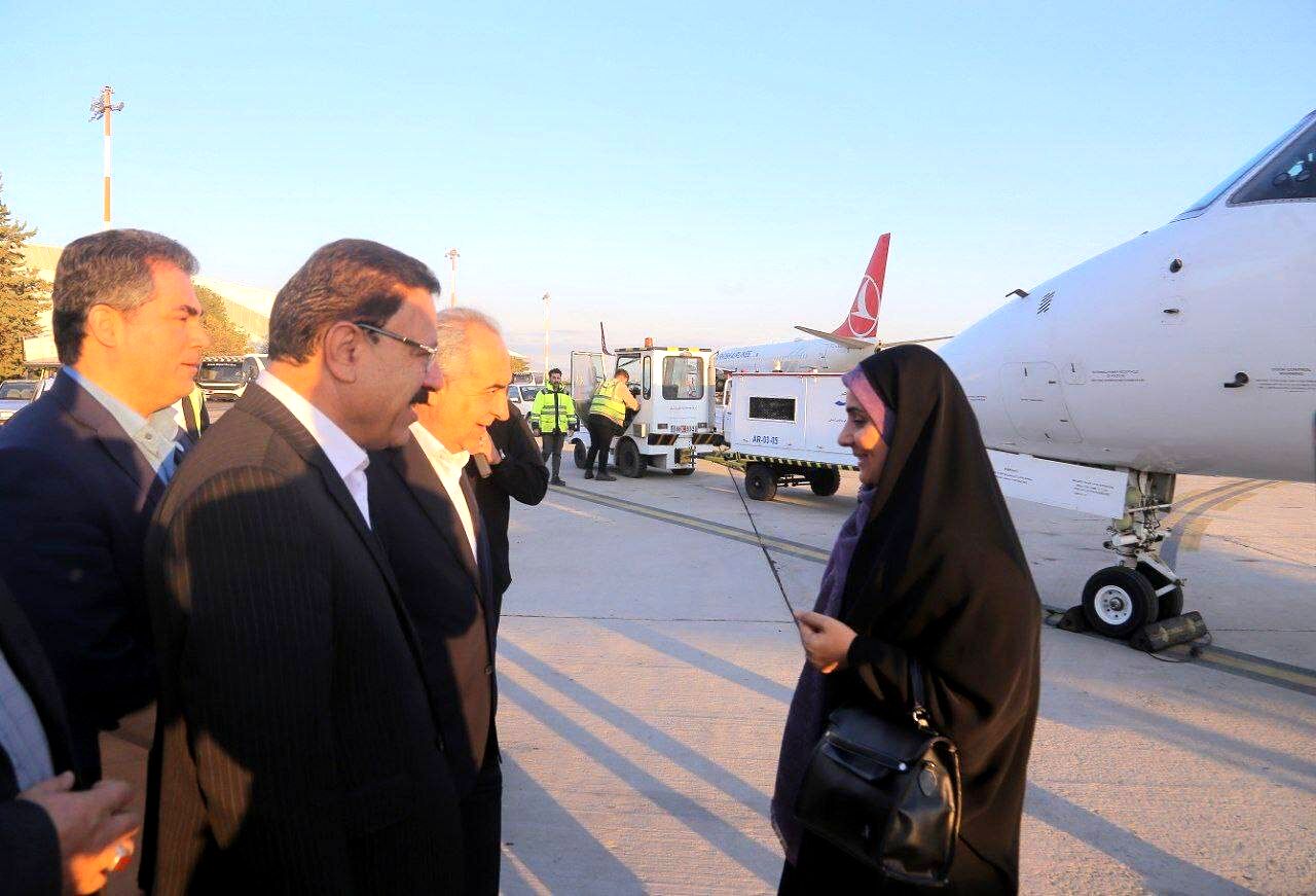 وزیر راه و شهرسازی وارد تبریز شد