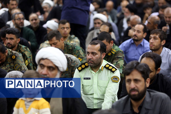 مراسم بزرگداشت شهدای خدمت در حرم حضرت معصومه(س)