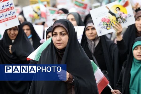 حماسه حضور مردم غیور باقرشهر و کهریزک در راهپیمایی ۲۲بهمن