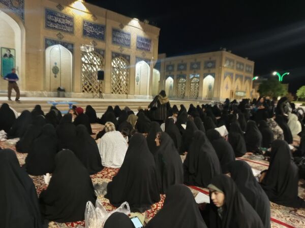 قرائت دعای کمیل در شهرستان کاشمر 