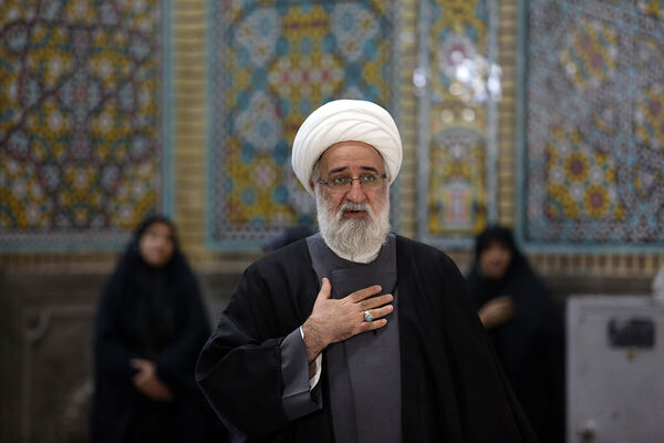 مراسم عزاداری سالروز شهادت امام هادی(ع) در حرم حضرت معصومه(س)