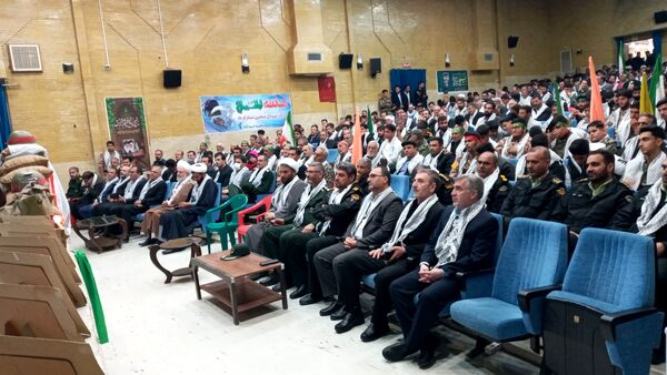 گردهمایی بزرگ بسیجیان در اسدآباد با حضور نمایندگان مجلس و امام جمعه