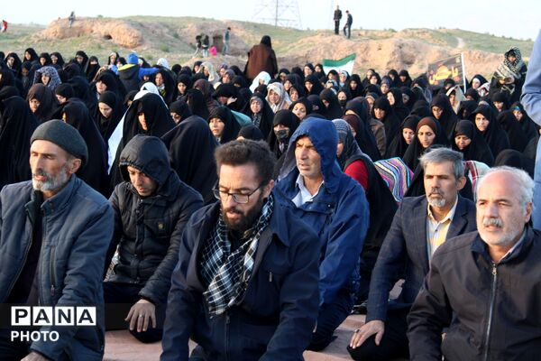 نیشابور غرق در نور استغاثه به مهدی موعود