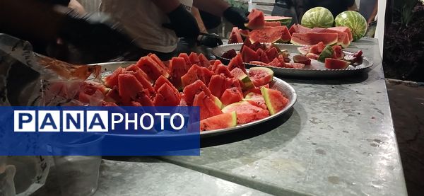 شب هفتم محرم در کنار شهدای اصفهان