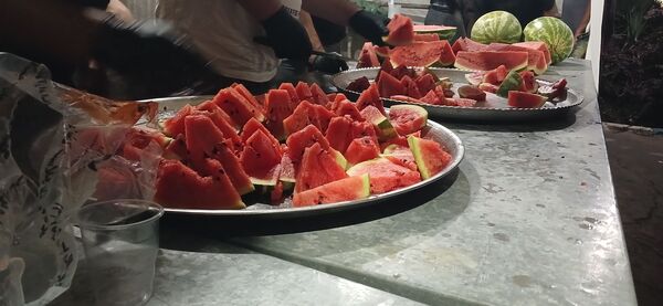 شب هفتم محرم در کنار شهدای اصفهان