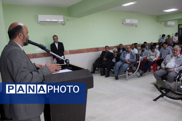 آیین افتتاح و بهره برداری از هنرستان 12 کلاسه انقلاب اسلامی بوشهر