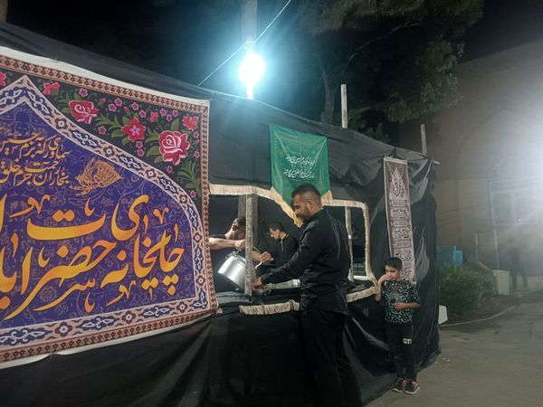 شب اول ماه محرم در هیئت باقرالعلوم نیشابور 