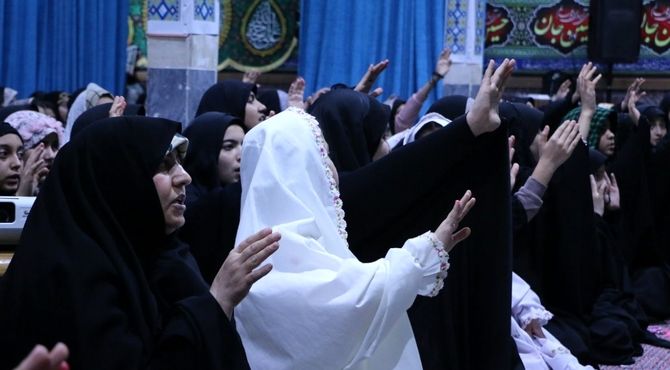 تجلی عطر بندگی در مراسم اعتکاف شهرستان ملارد