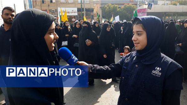  راهپیمایی ۱۳آبان روز ملی استکبار ستیزی و روز دانش آموز 