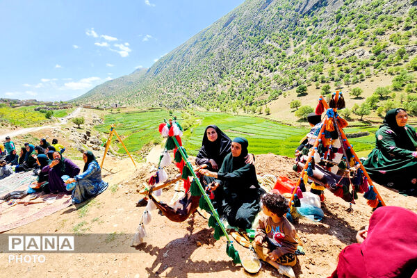 مهمان نوازی مردم انقلابی و غیور روستای پل بریده از مسئولین و رزمندگان