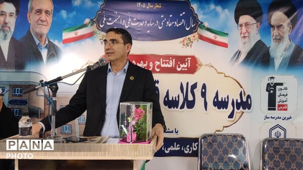 افتتاح دبیرستان دخترانه قلم‌چی و سالن کشتی آموزش و پرورش در سلسله