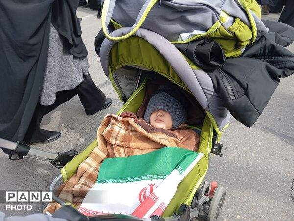 راهپیمایی روز قدس همراه با تشییع پیکر شهید مجتبی پارسا روش
