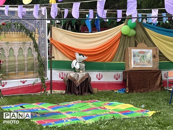 عید غدیر با شور مردمی و برنامه‌های متنوع در پارک کوثر نظرآباد 