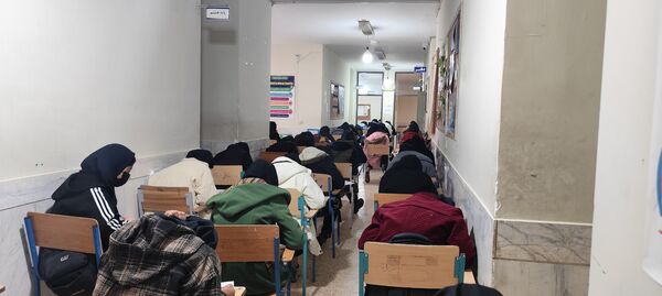 برگزاری امتحانات نوبت اول در آموزشگاه سبحان و مائده شلیل