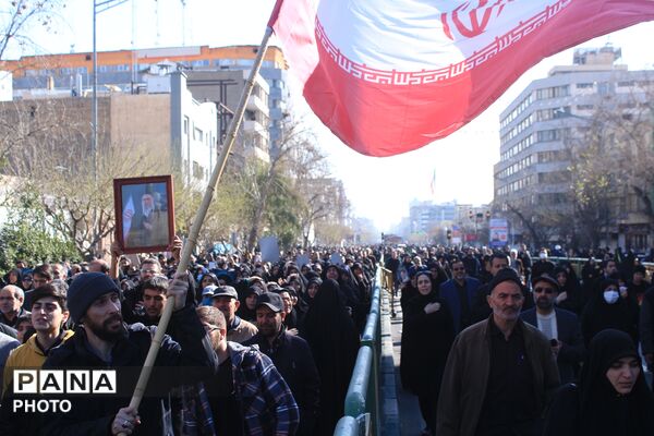 تهران در سوگ رهبر شهید انقلاب