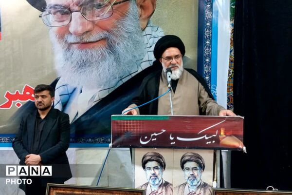 گرامیداشت چهلمین روز شهادت قائد امت در قلعه رئیسی