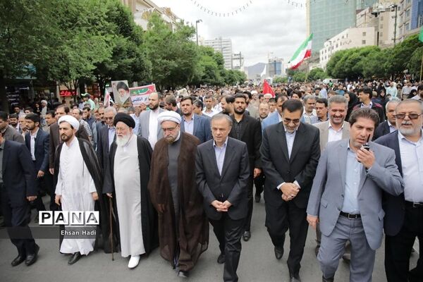 راهپیمایی روز جهانی قدس در مشهد