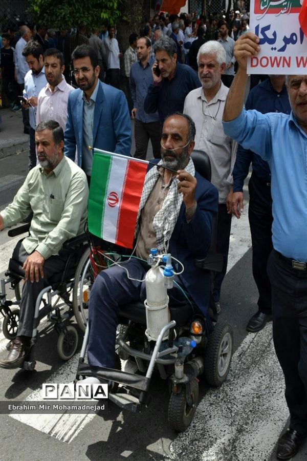 راهپیمایی روز قدس در بابل