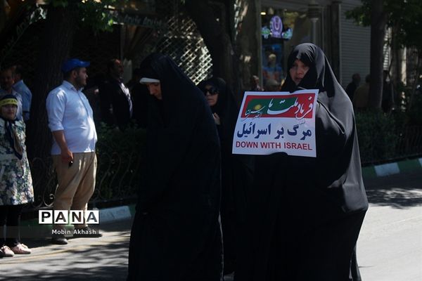 راهپیمایی روز قدس در تبریز