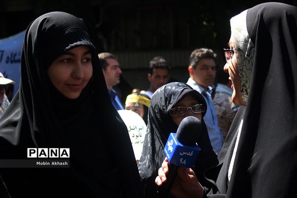 راهپیمایی روز قدس در تبریز