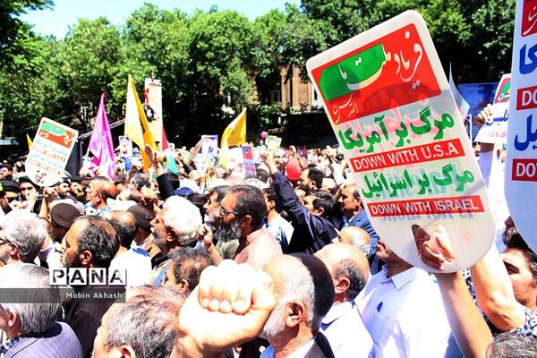راهپیمایی روز قدس در تبریز