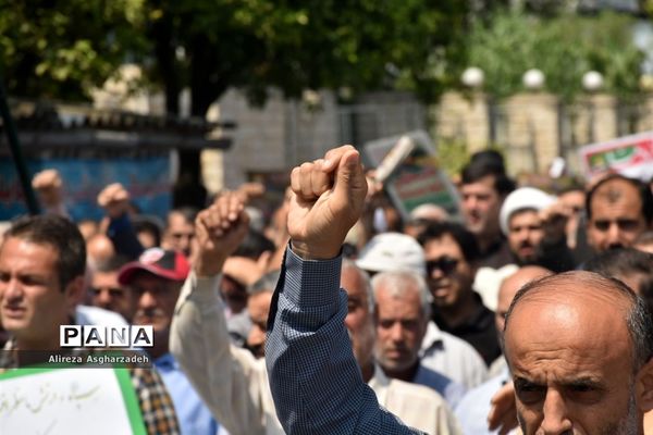 راهپیمایی روز قدس در بابلسر