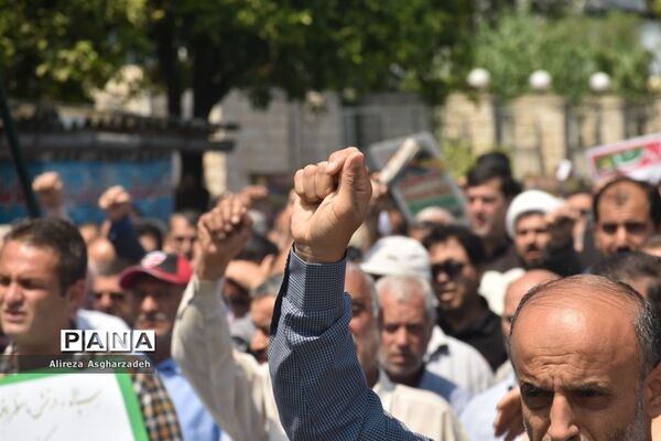 راهپیمایی روز قدس در بابلسر